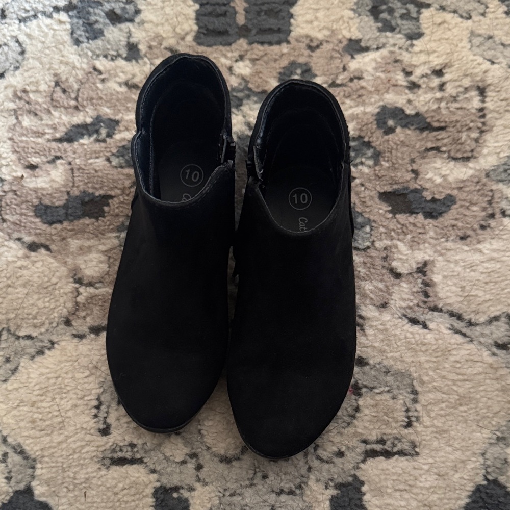 Cat & Jack Kids Black Boots